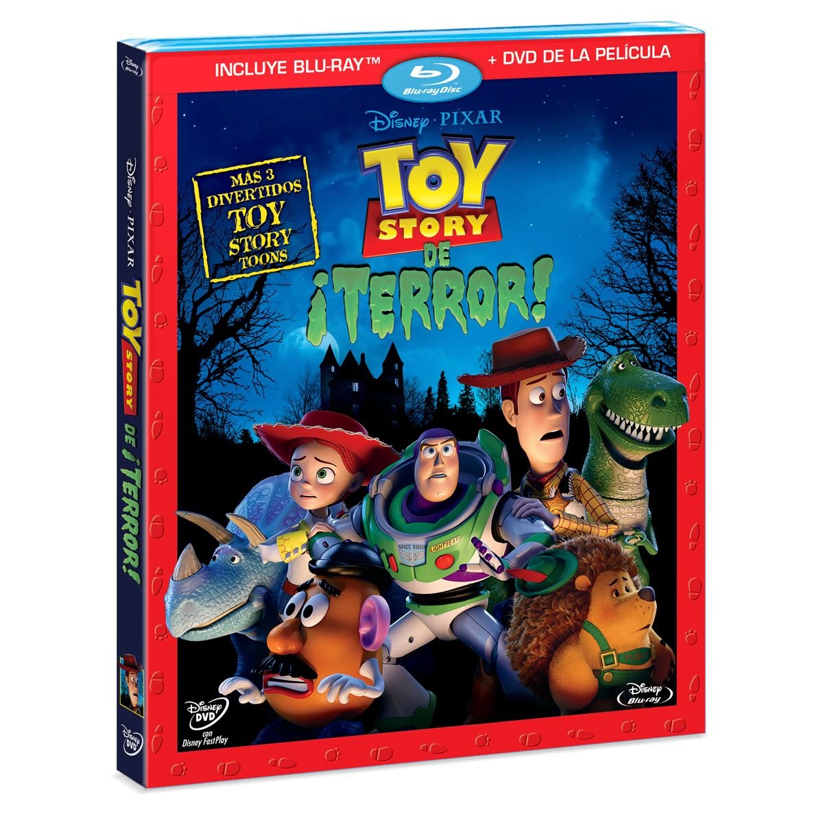 BR/DVD Toy Story Of Terror Híbrido