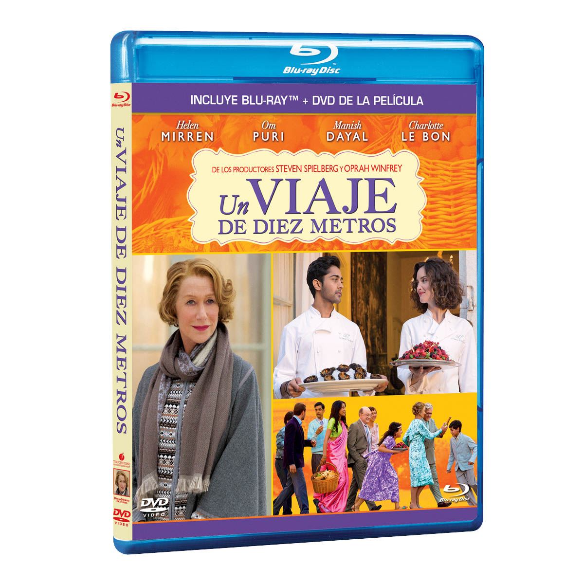 Br/dvd Un Viaje De Diez Metros