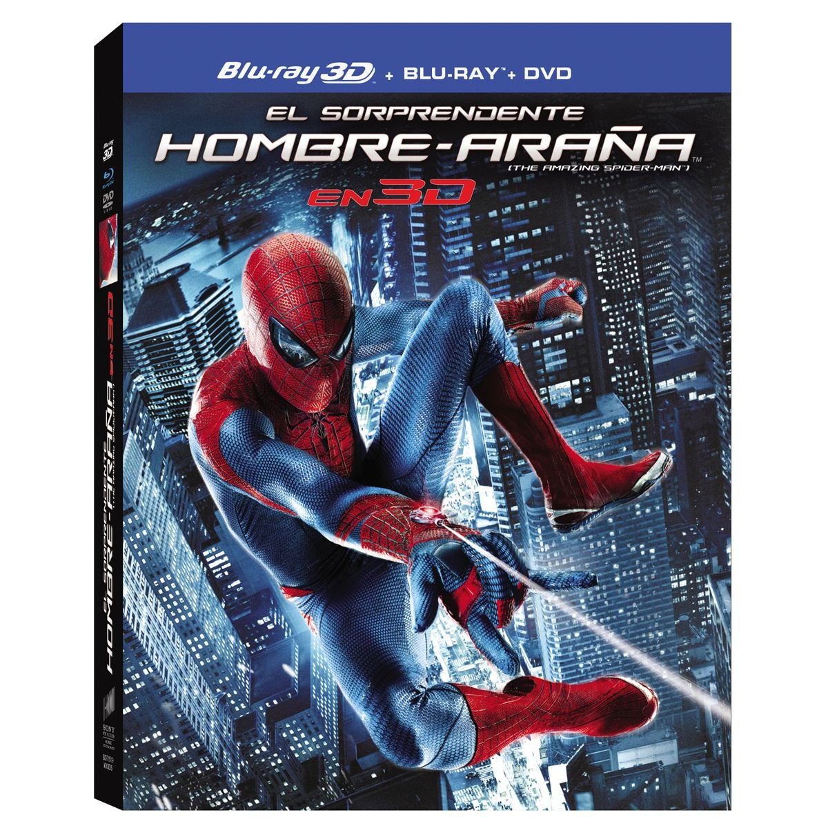 BR 3D&#47;DVD El Sorprendente Hombre Araña