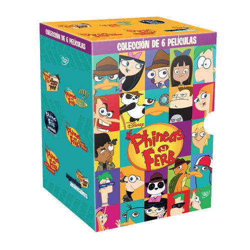 DVD Phineas y Ferb Colección