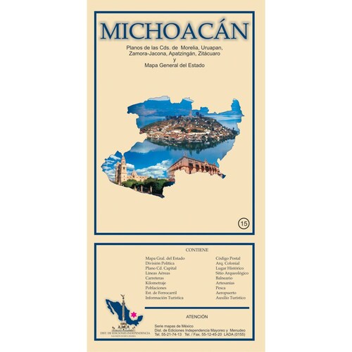 Mapa Michoacán