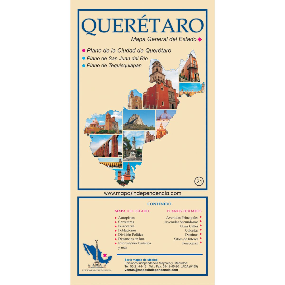 Mapa Quer&#233;taro