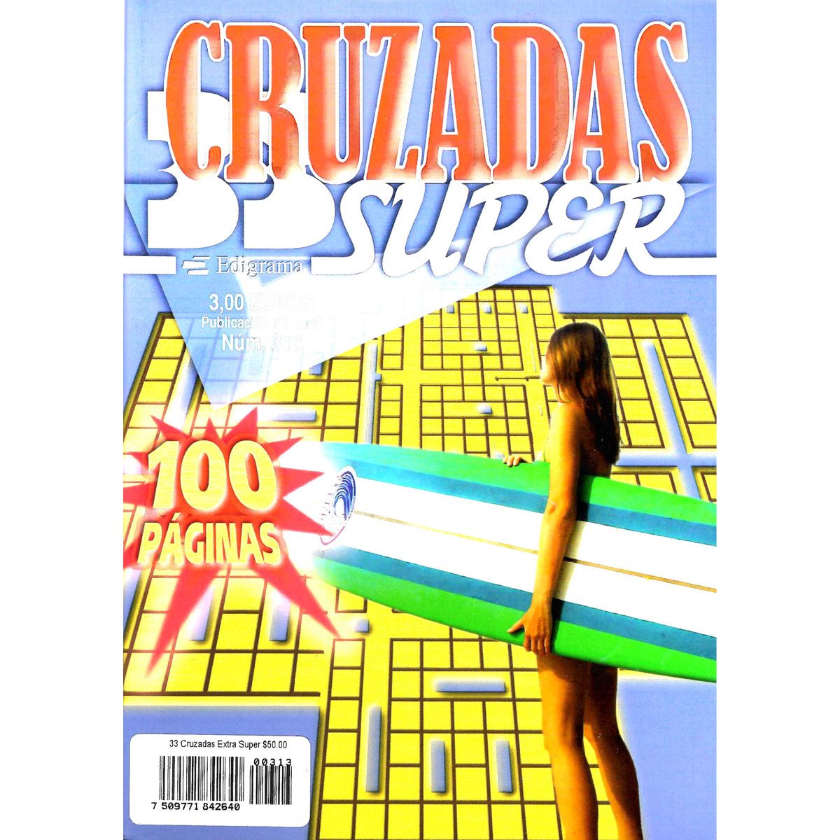 Pasatiempos 33 cruzadas super