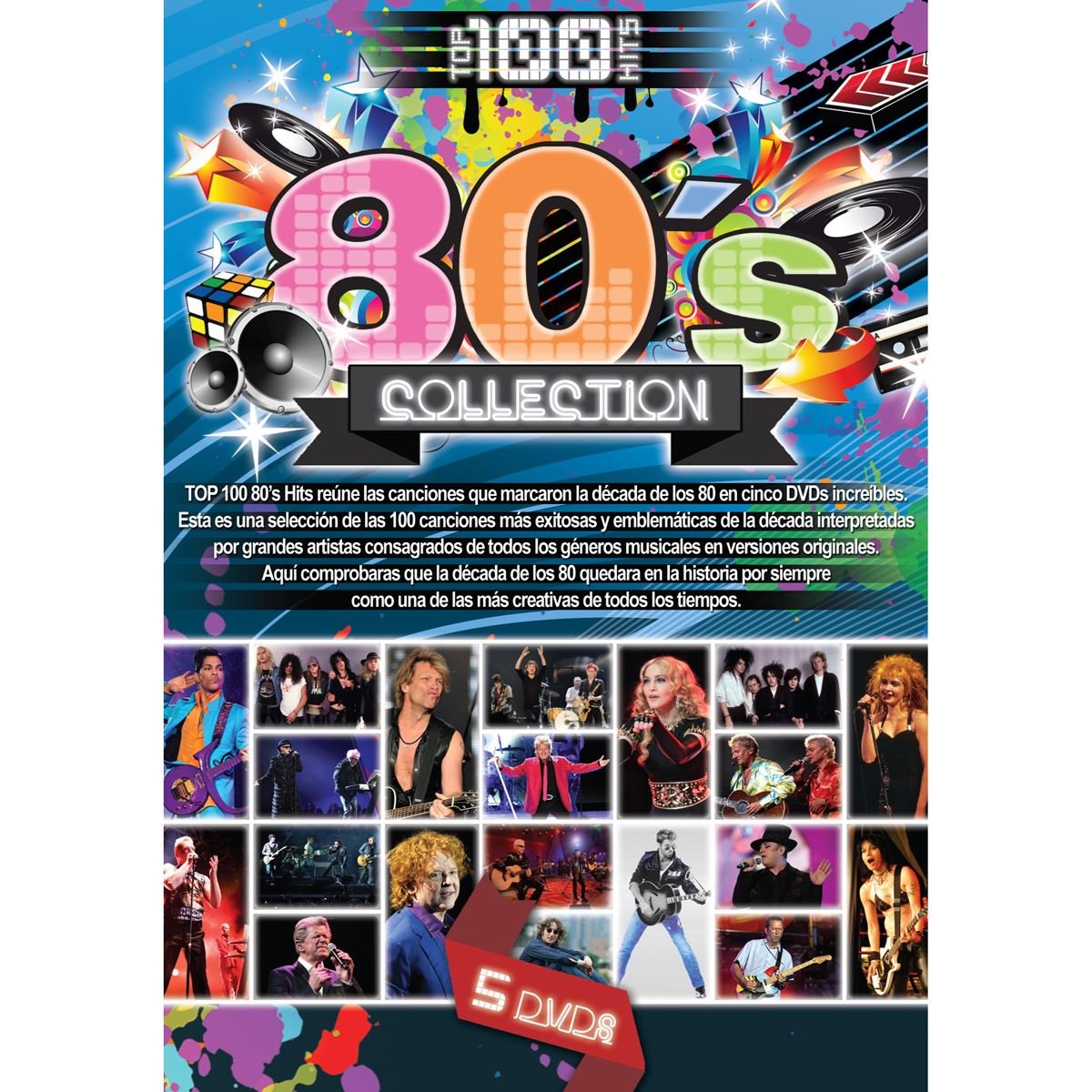 DVD Top 100 Hits 80s Collection
