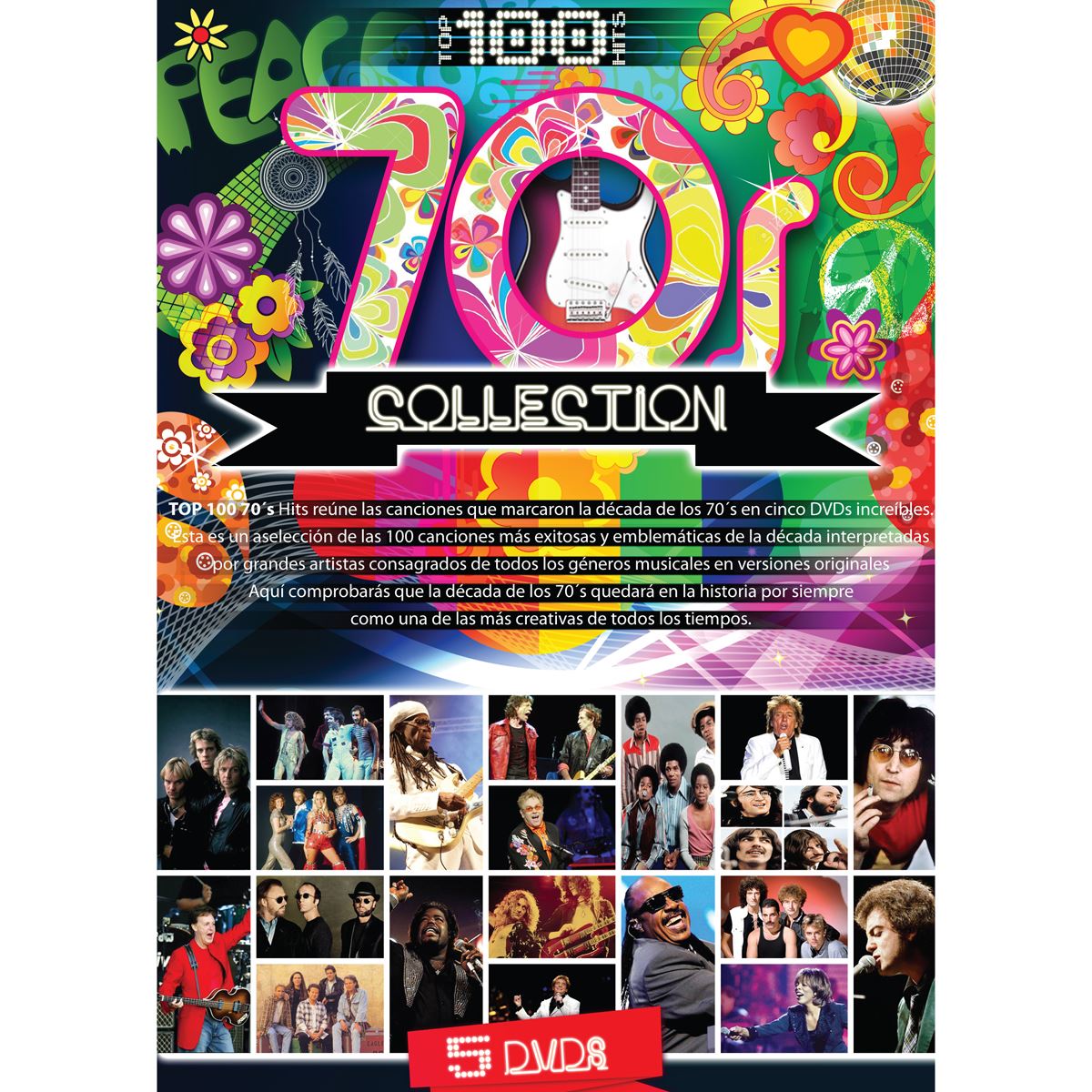 DVD Top 100 Hits 70s Collection