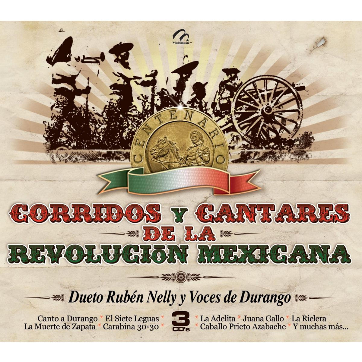 Cd Corridos Y Cantares De La Revolucion Mexicana 2929