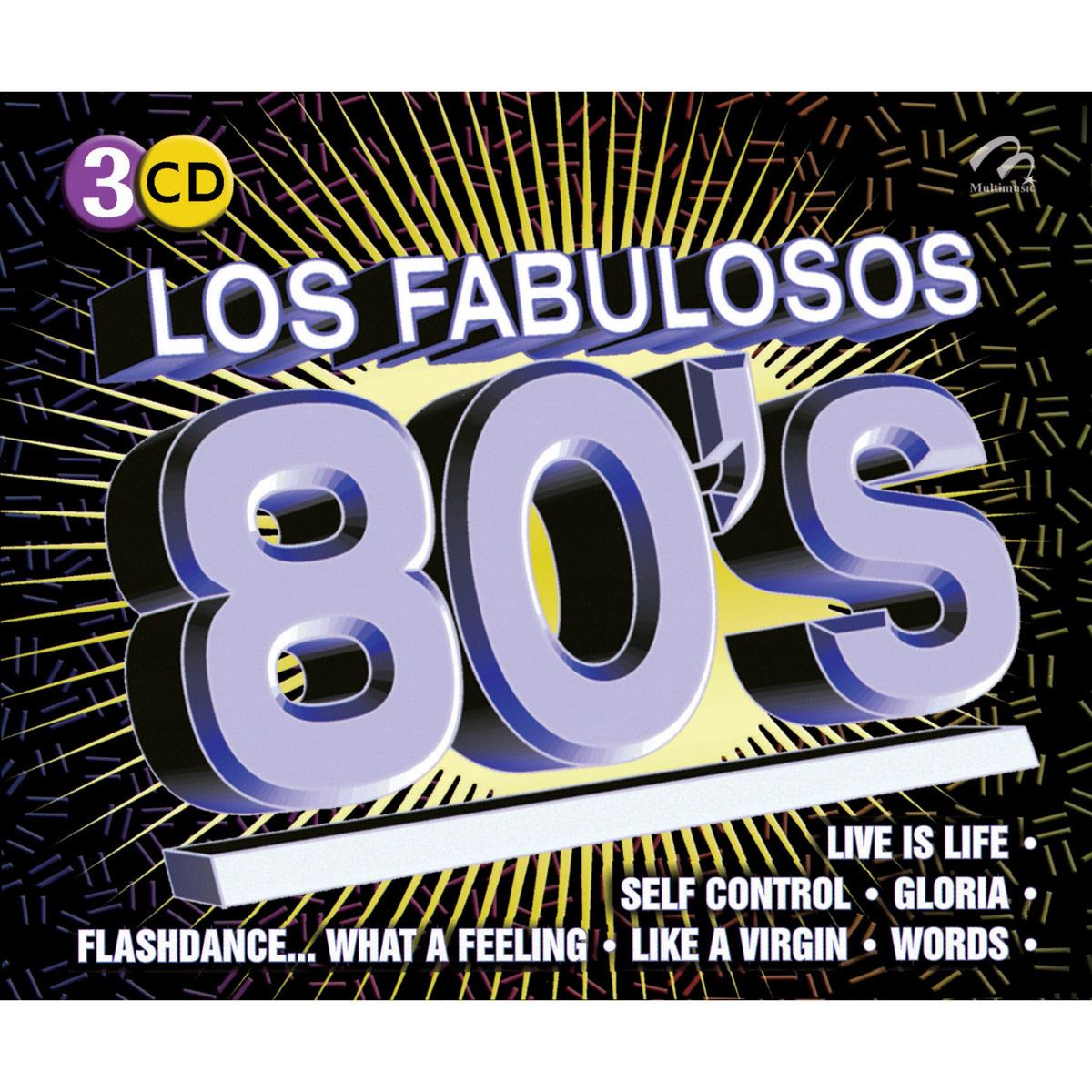Cd Los Fabulosos 80's