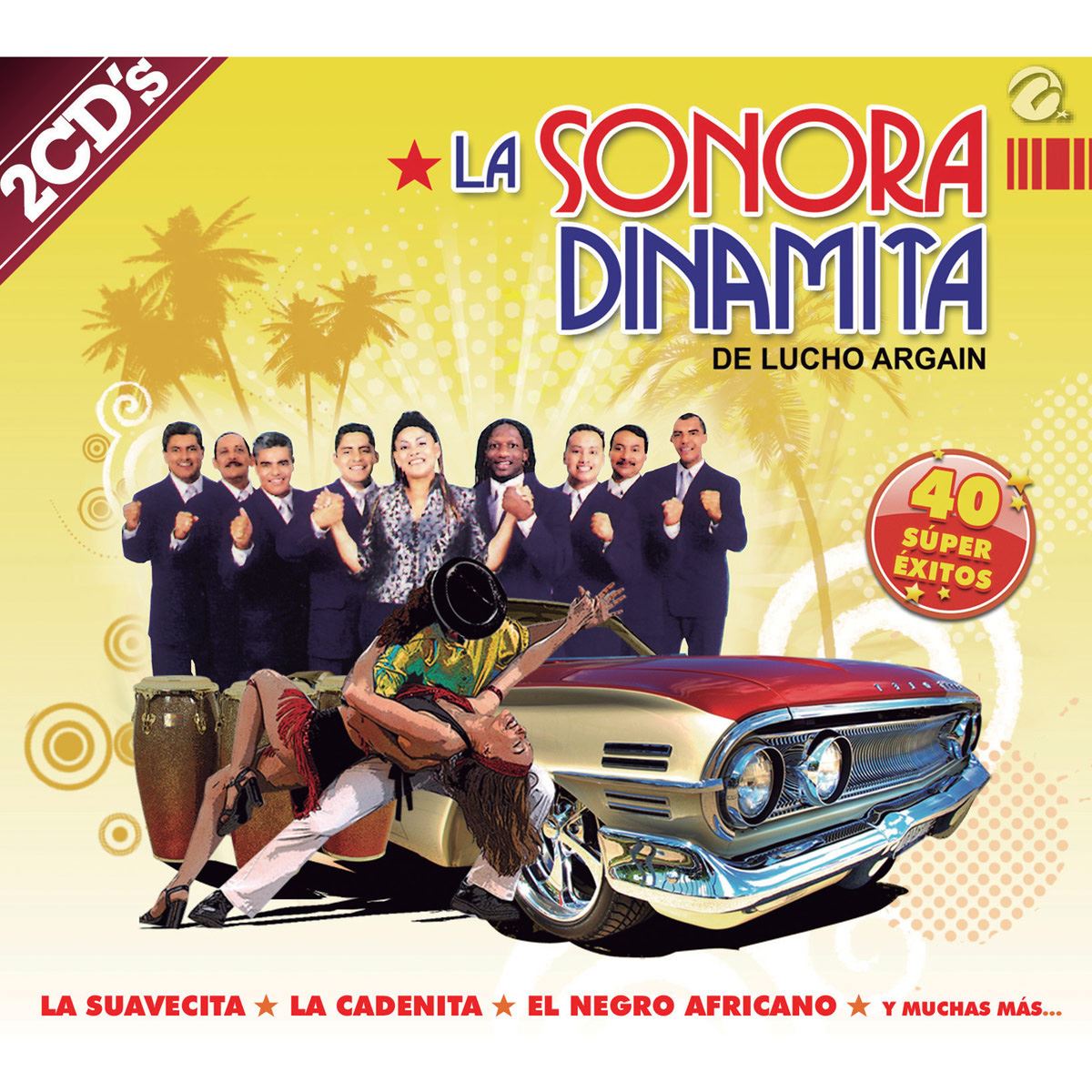 CD2 La Sonora Dinamita De Lucho Argain 40 &#201;xitos