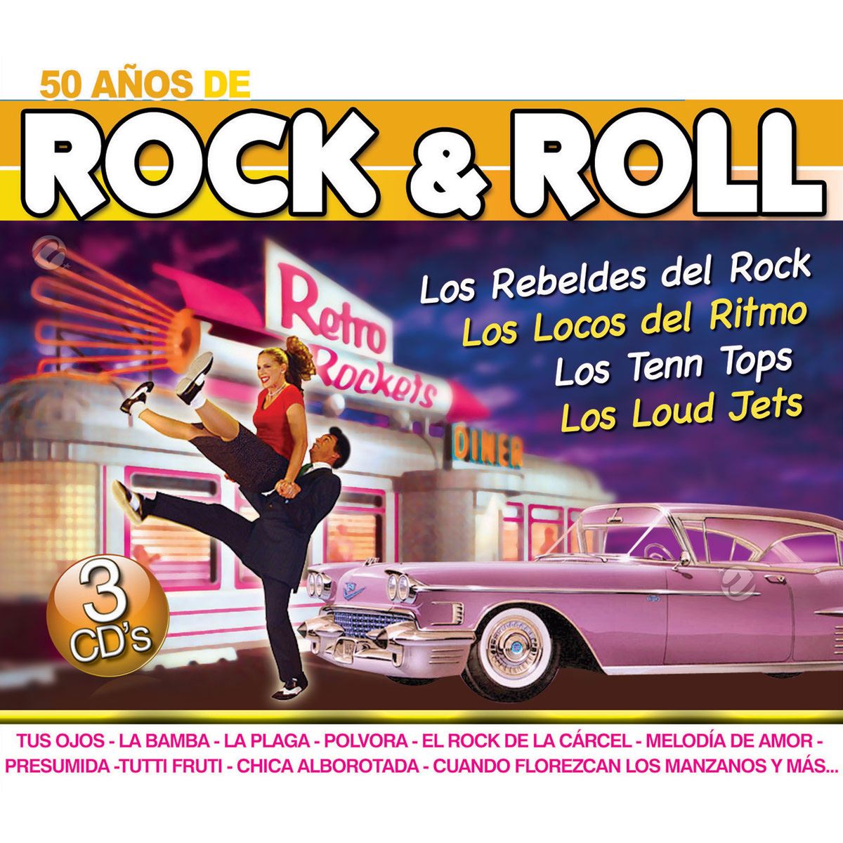 Cd3 50 Años De Rock & Roll