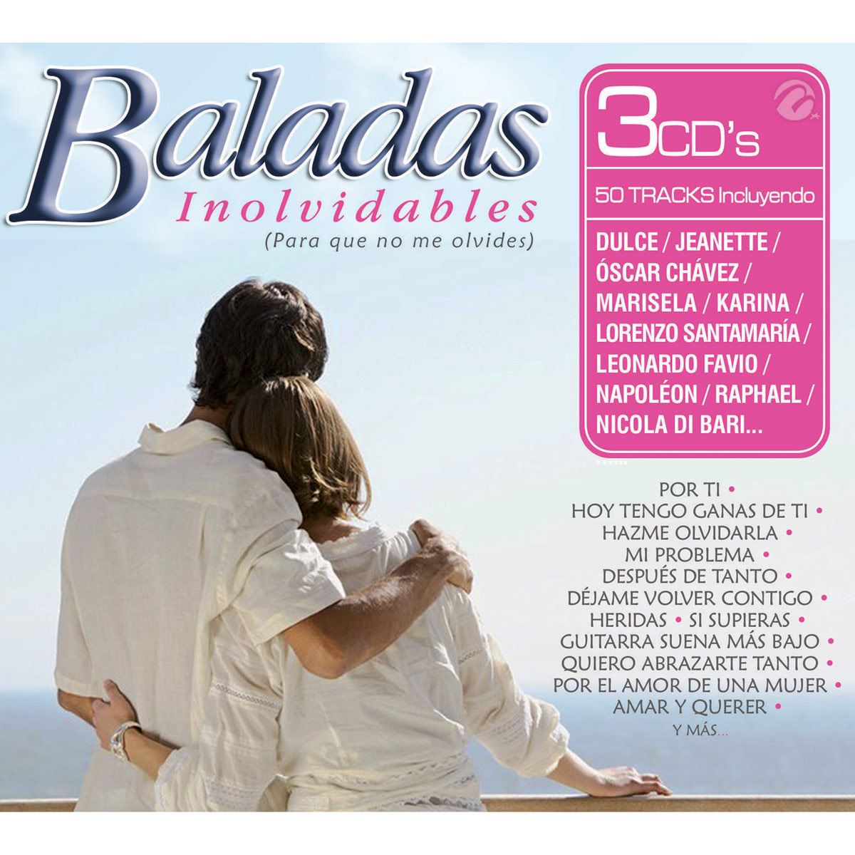 CD3 Baladas Inolvidables Para Que No Me Olvides