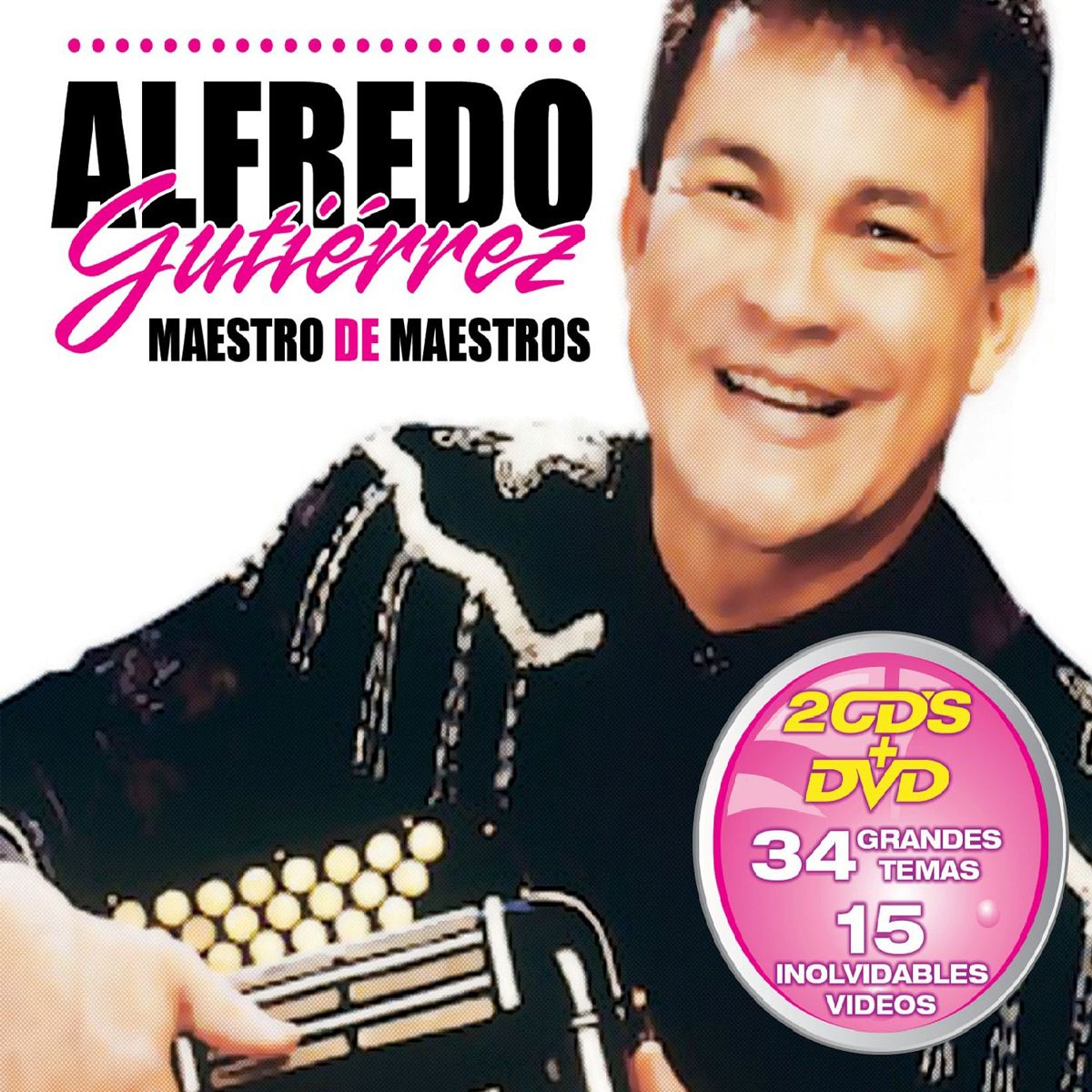 2CD/DVD Alfredo Gutierrez-Maestro de Maestros