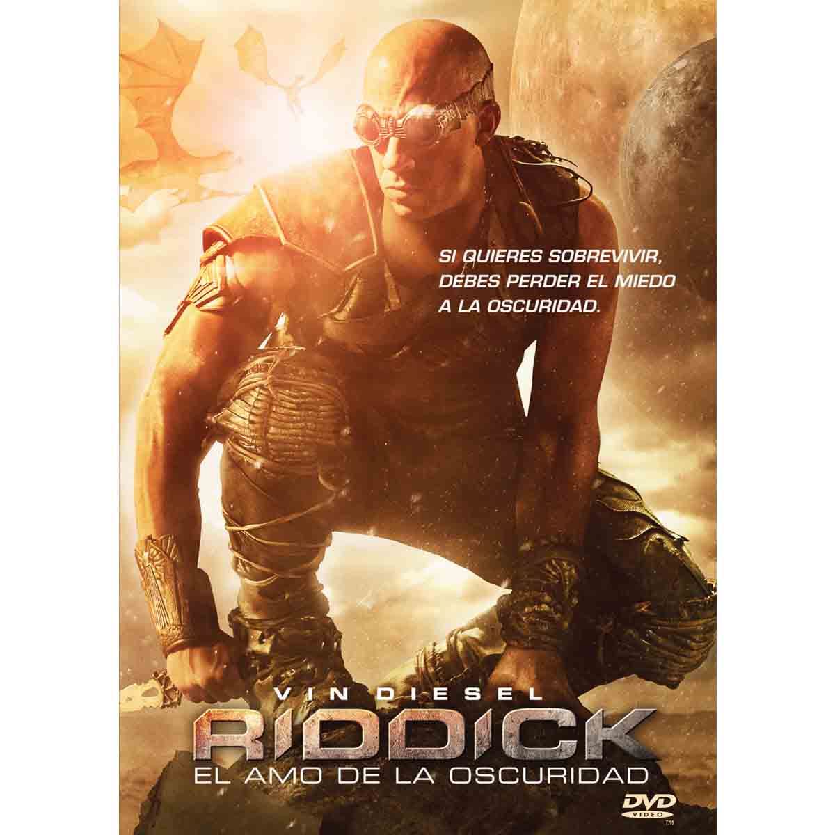 Dvd Riddick; El Amo De La Oscuridad