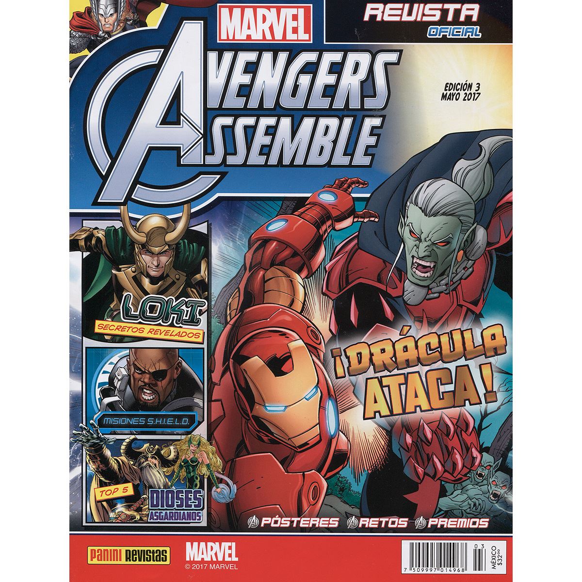 Revista Marvel avengers assemble 3