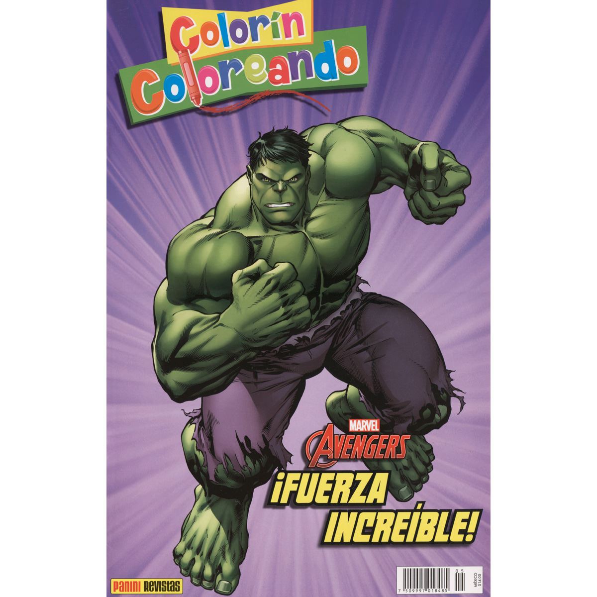 Comic colorin coloreando Marvel