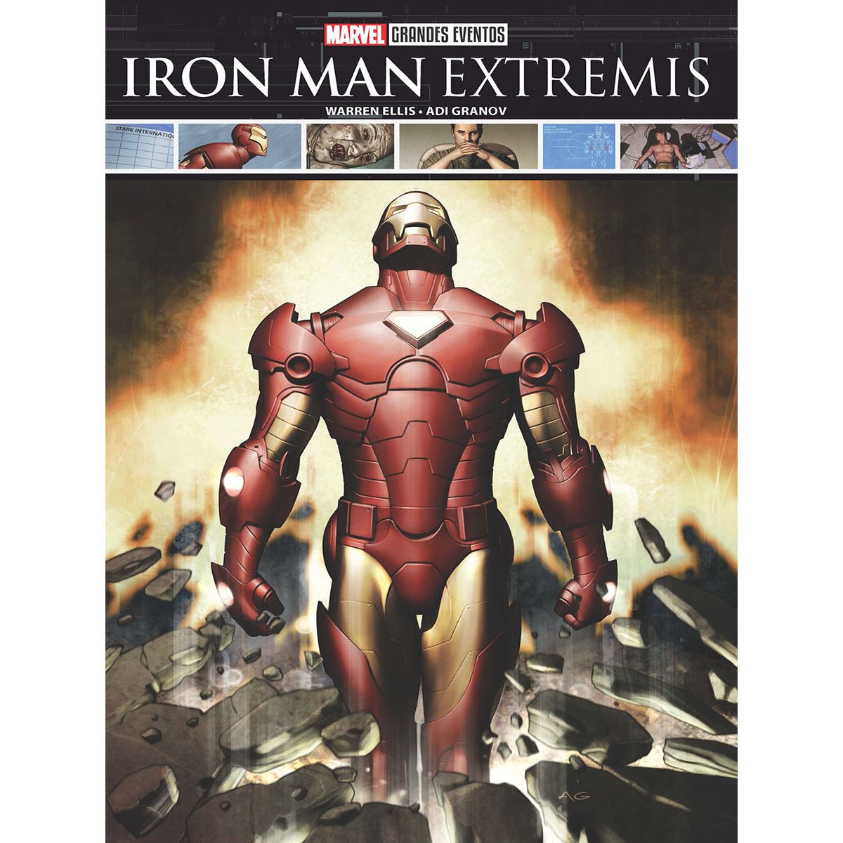 Marvel Grandes Eventos Iron Man Extremis