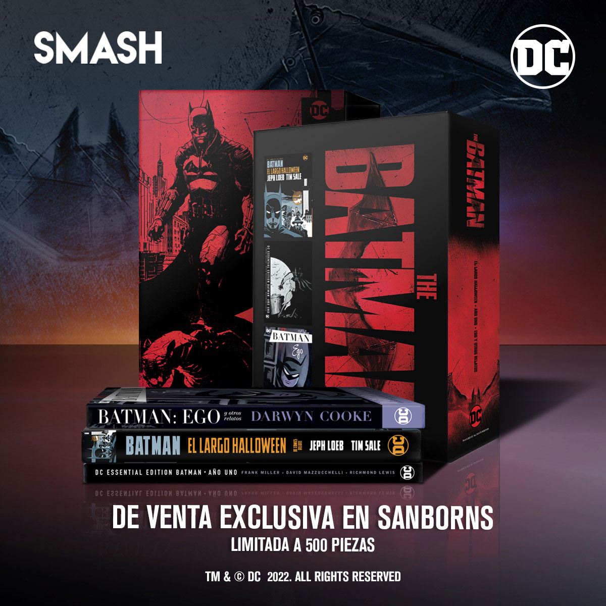 Caja De Almacenamiento Para Cómics SD TOYS - Tema Batman, 22x30x41cm, Cartón Resistente