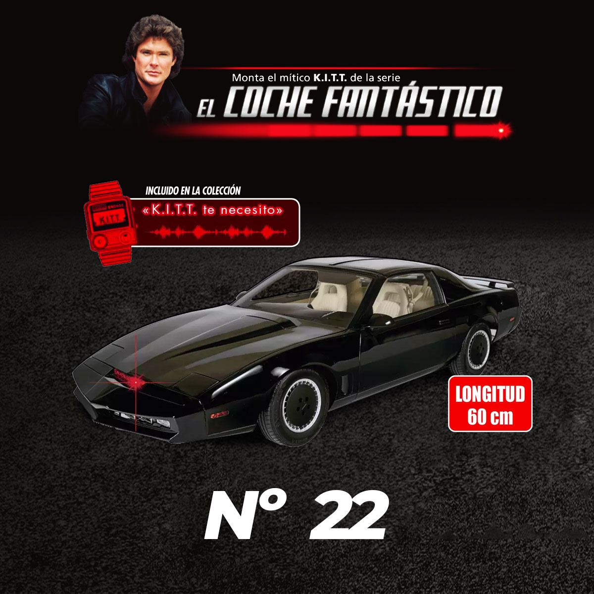 Colección Kitt el Auto Increible 0021 Editorial Planeta de Agostini Sau Automoviles