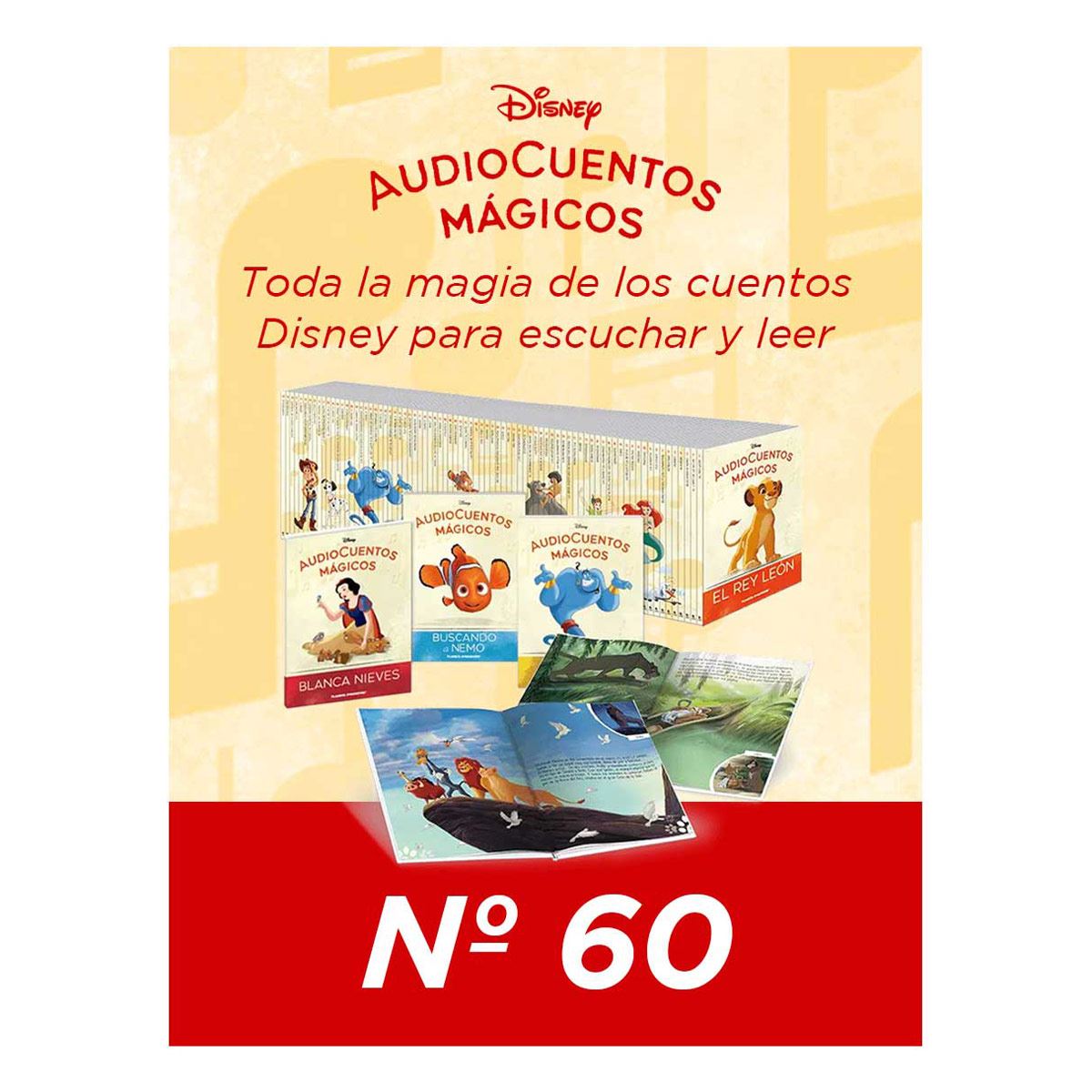 Colección Audiocuentos Disney 0060 Editorial Planeta de Agostini Sau Cuentos Disney