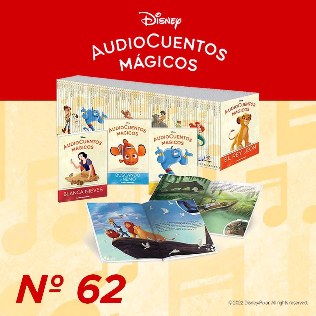 Colección Audiocuentos Disney 0062 Editorial Planeta de Agostini Sau Cuentos Disney