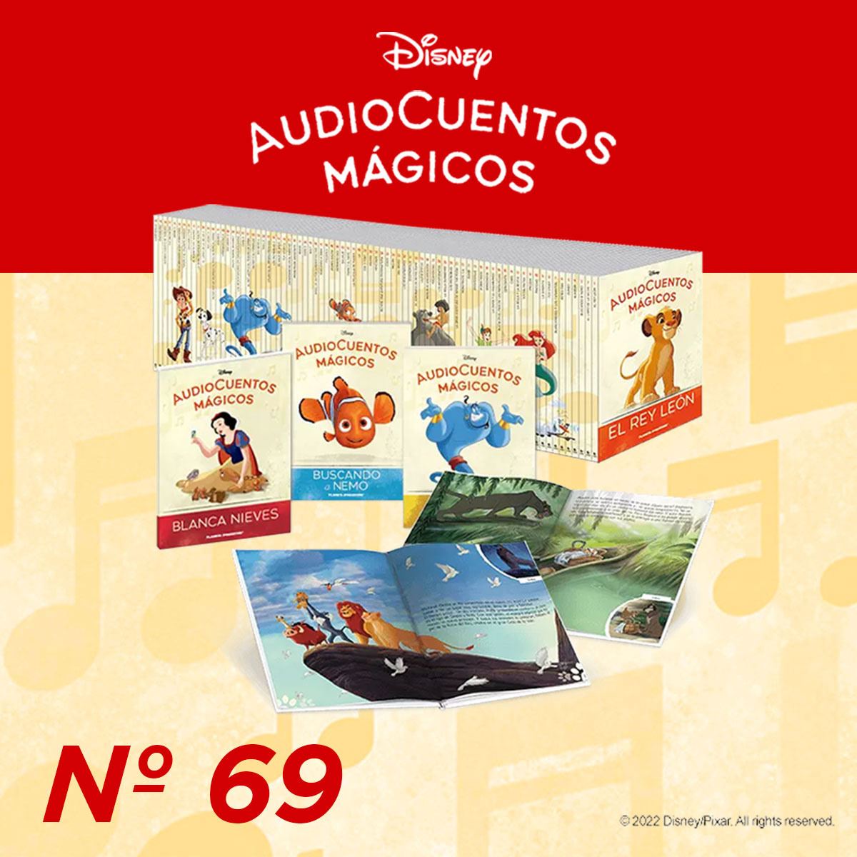 Colección Audiocuentos Disney 0069 Editorial Planeta de Agostini Sau Cuentos Disney