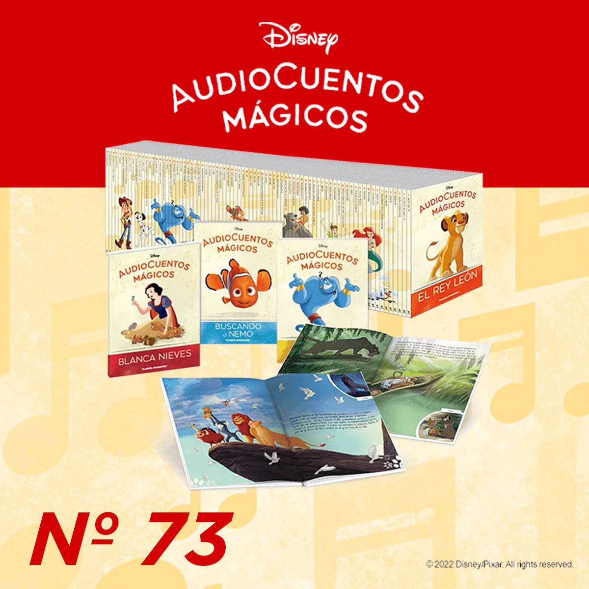 Coleccion Audiocuentos Disney 0073 Ediotorial Planeta de Agostini Sau Cuentos Disney