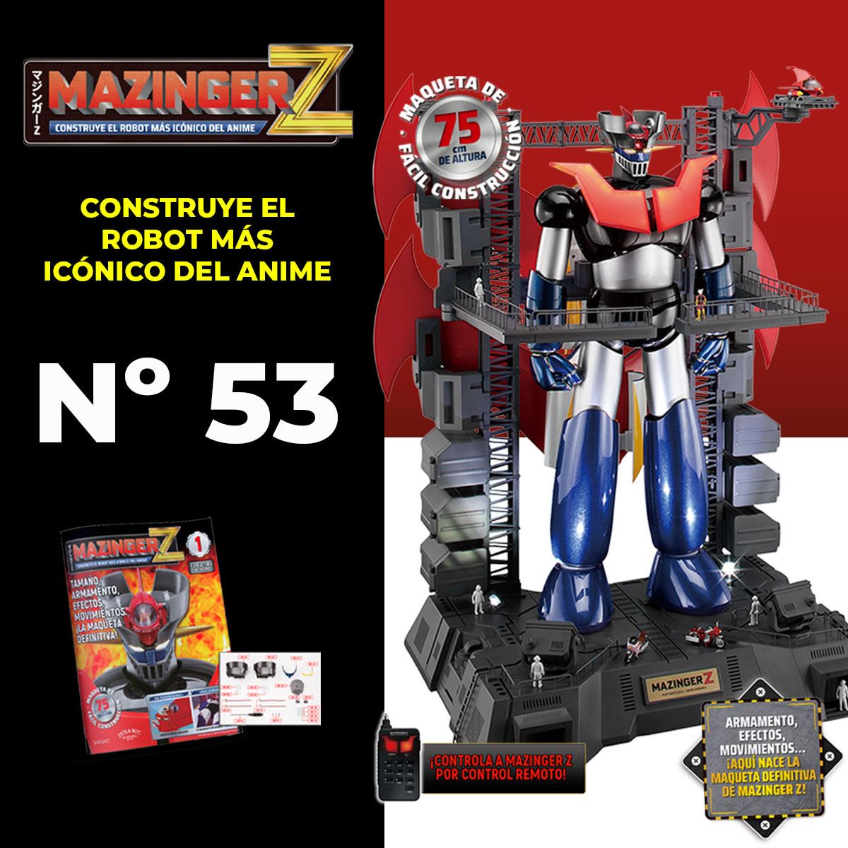 Colección Mazinger Z 0053 Editorial Salvat SL Armable