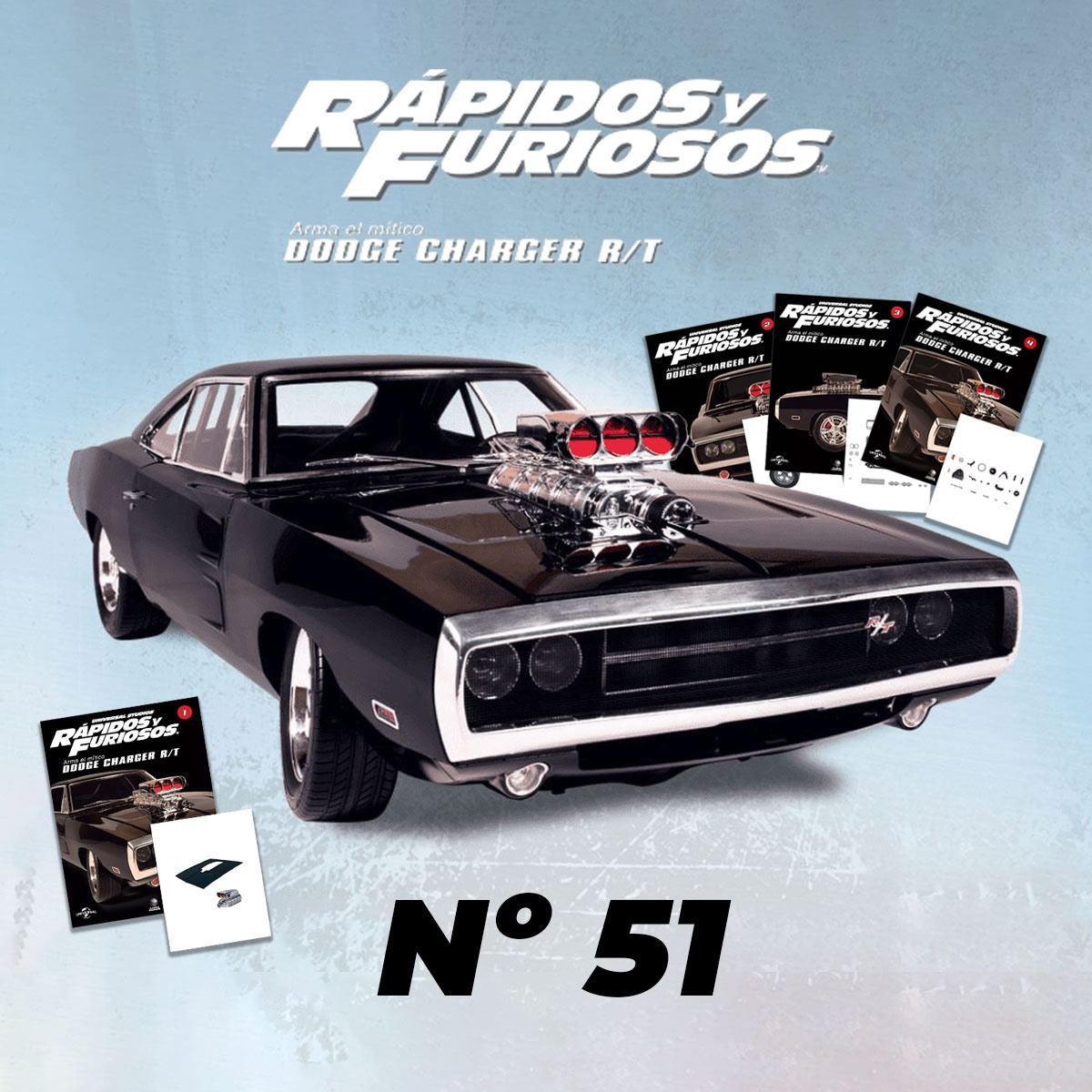 Colección Dodge F&F 0051 Editorial Planeta de Agostini Sau Automoviles