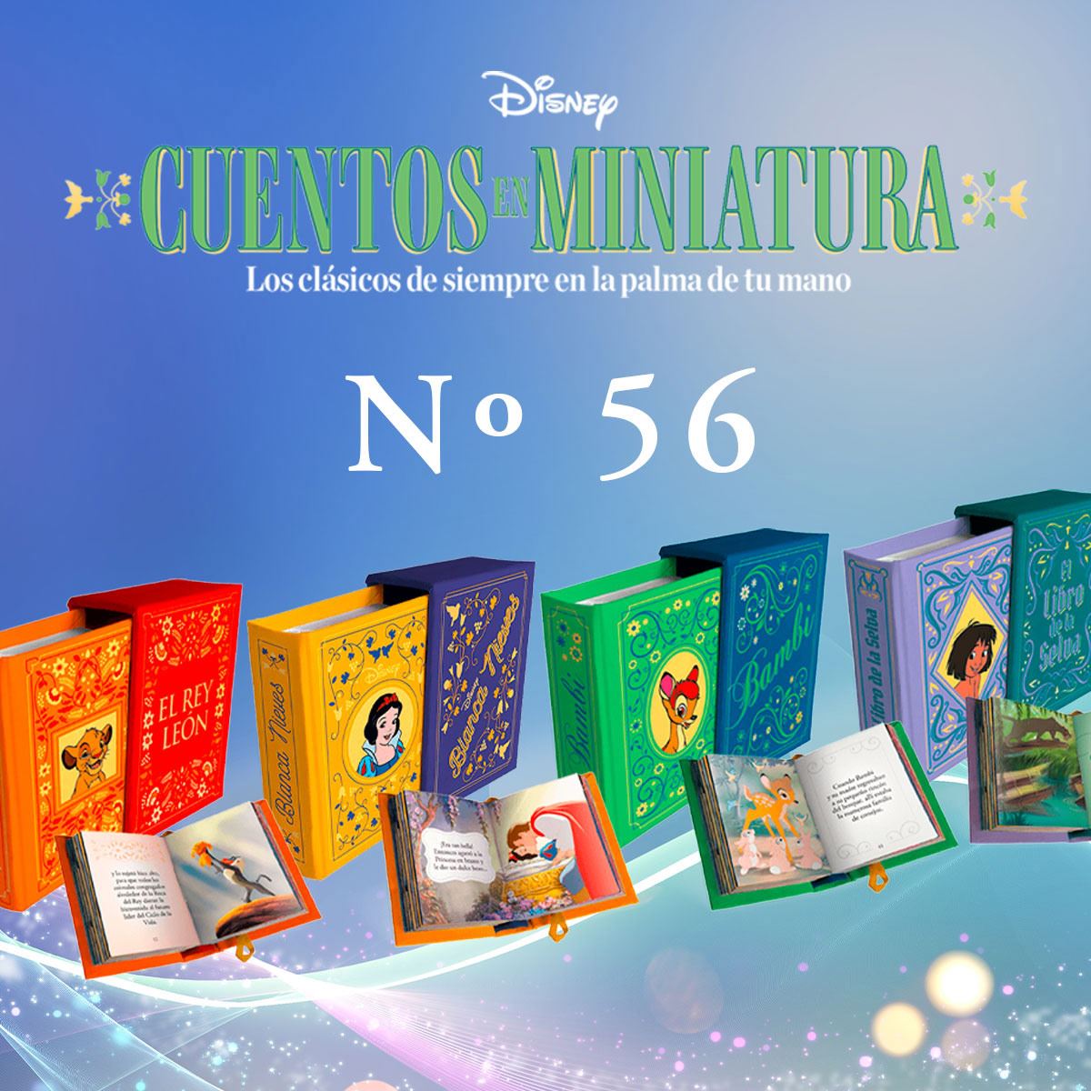 Colección 6 Cuentos en Miniatura Clásicos Disney - Libros