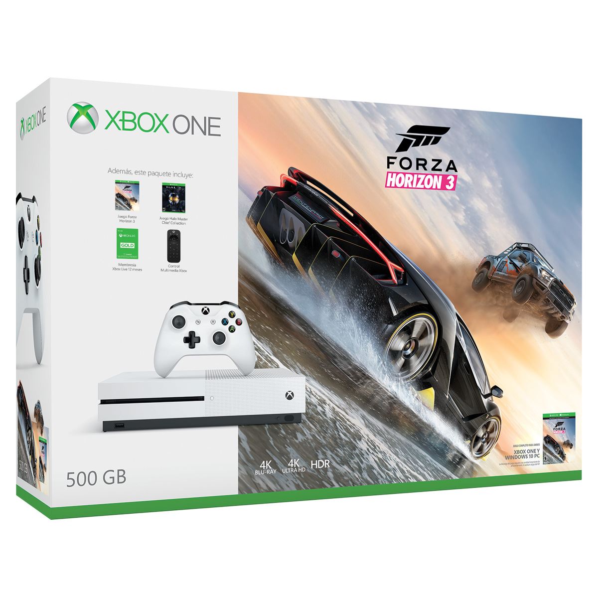 Consola Xbox ONE S 500 Gb Forza Bundle