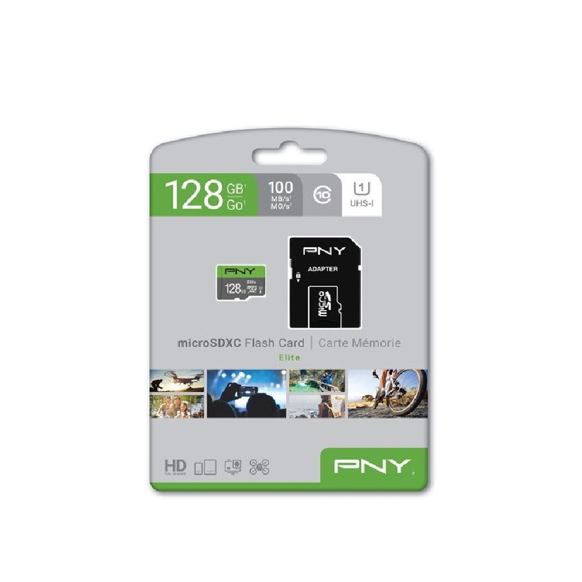 Tarjeta PNY M SD 128 GB PSDU128U3WXG