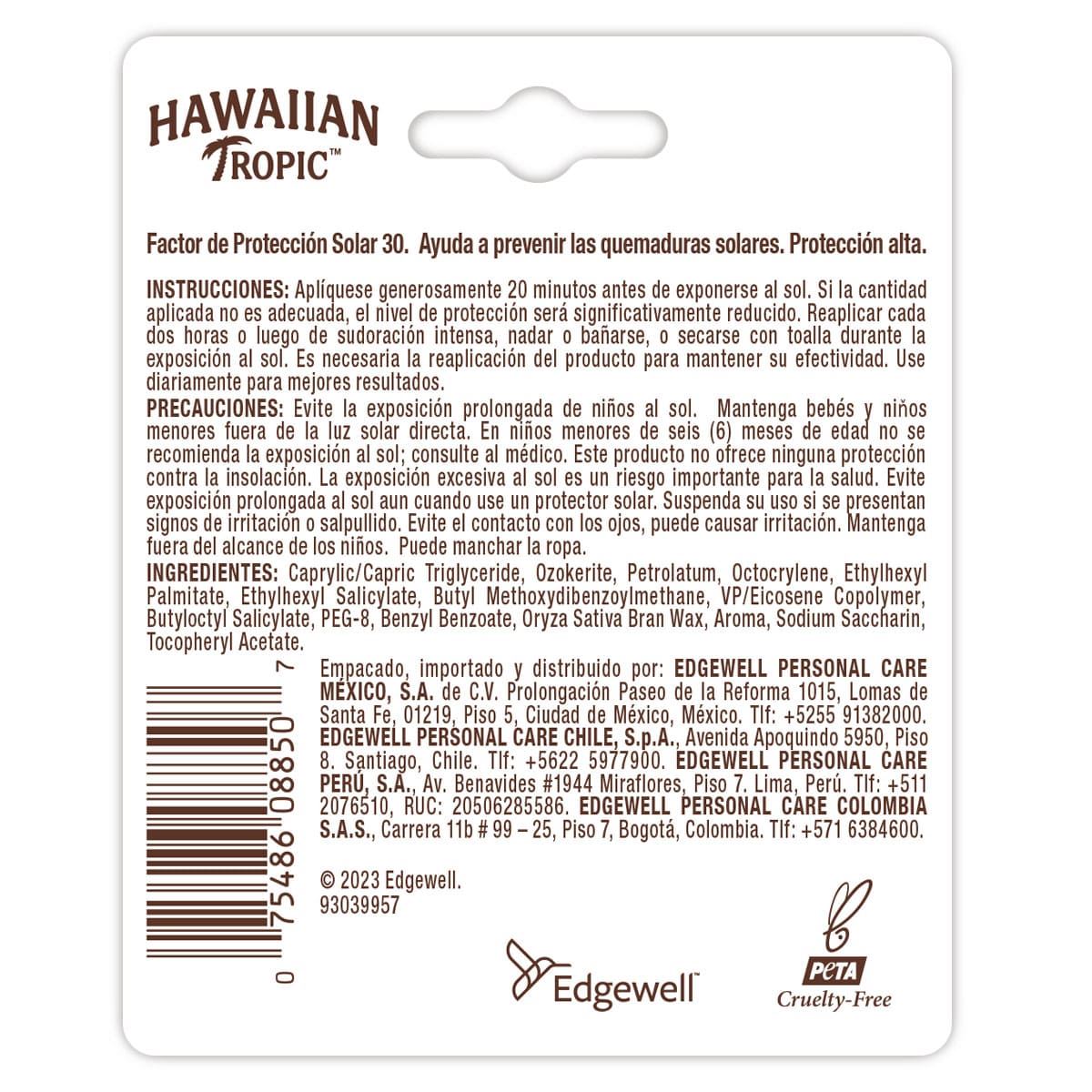 Bálsamo Labial Hawaiian Tropic