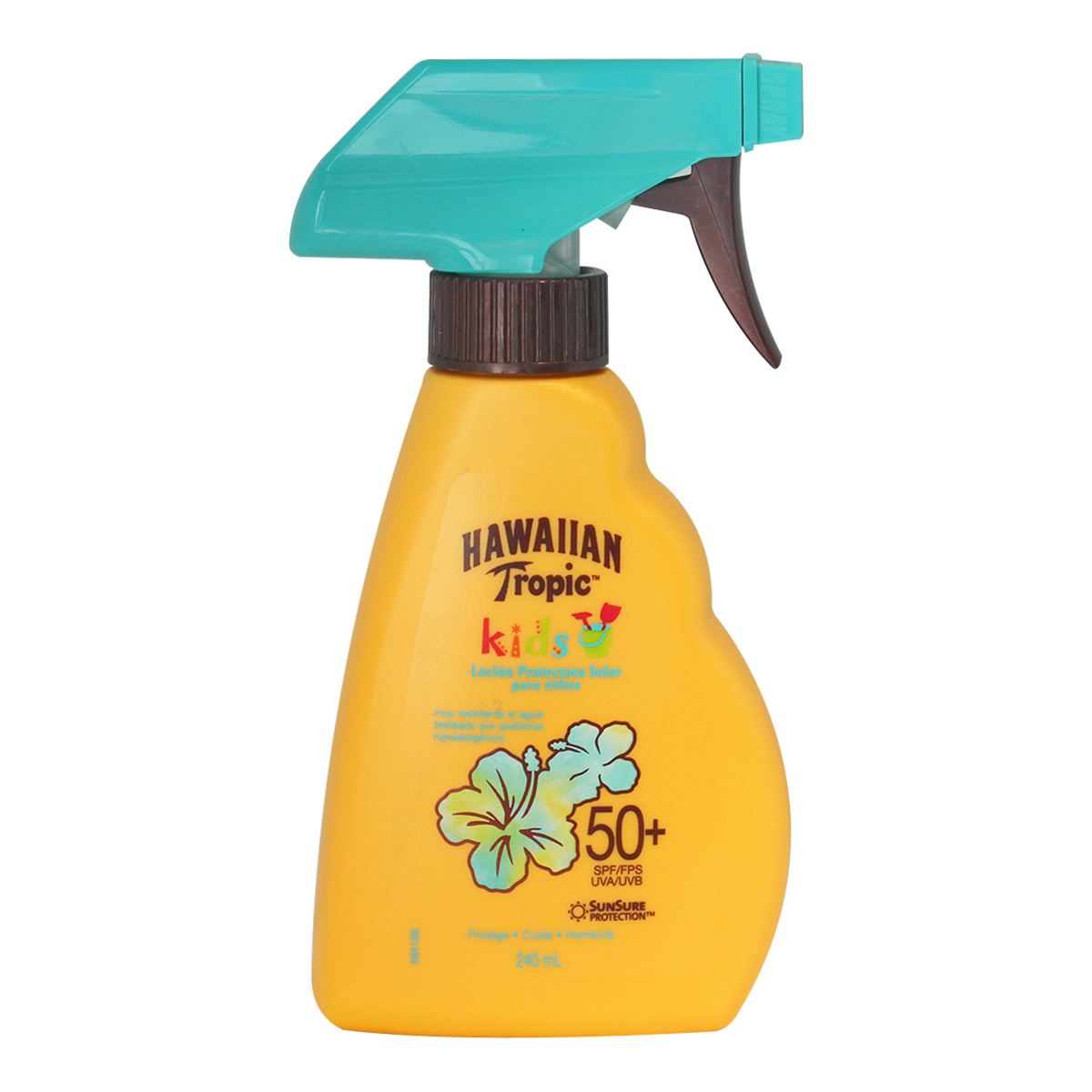 Bloqueador Hawaiian Tropic Kids Fps50&#43; 240ml Spray