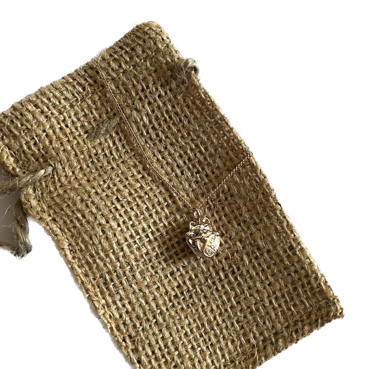 DIJE GATO MANEKI NEKO PLATA CH ORO ROSA NECORA