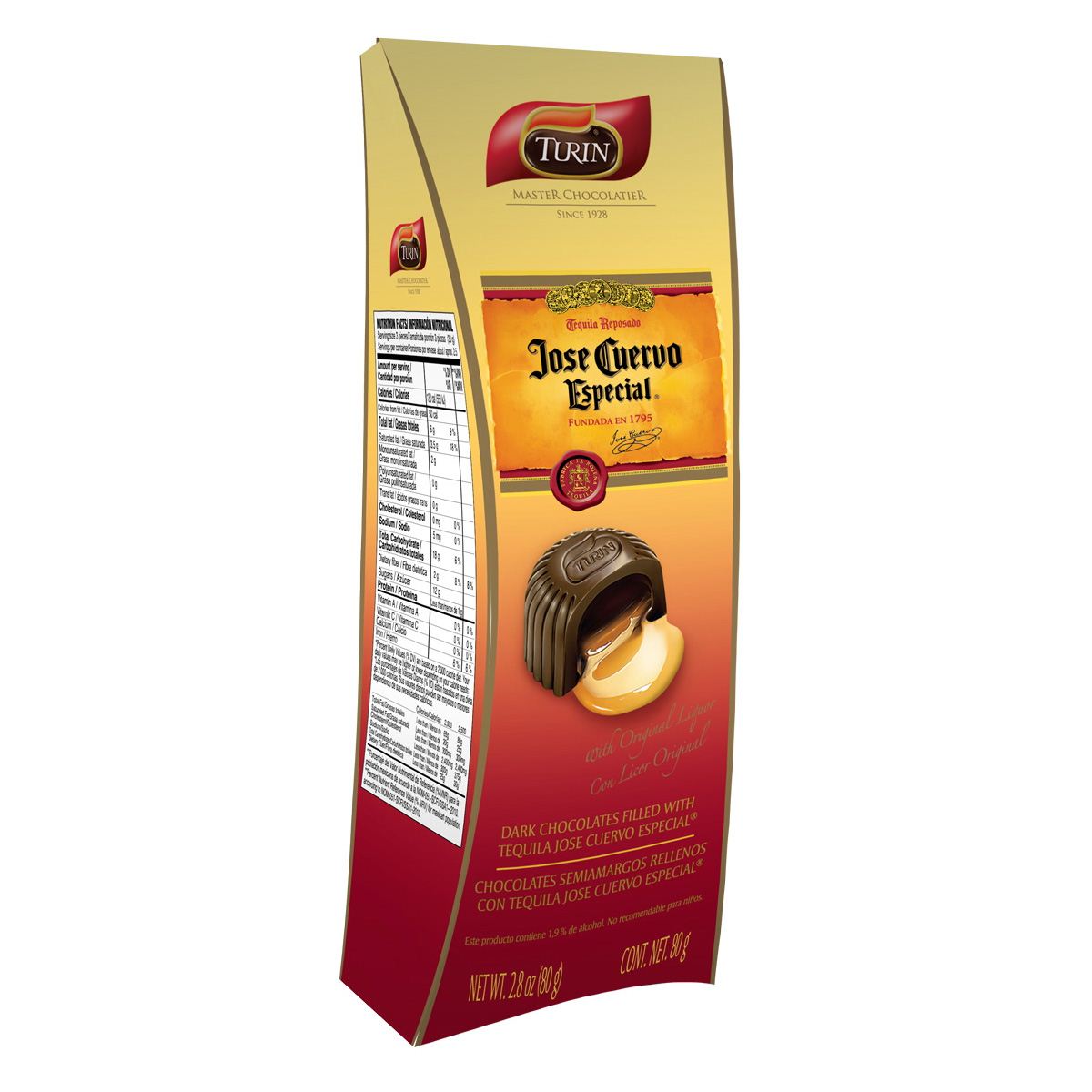 Chocolates de Tequila Jose Cuervo