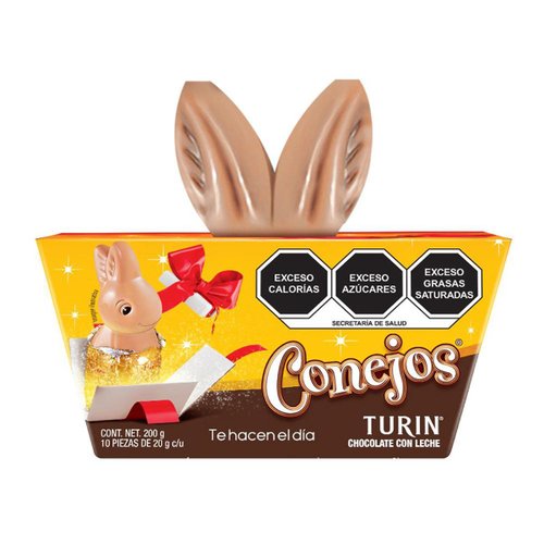 Caja de Chocolate Conejos Turin 10 piezas