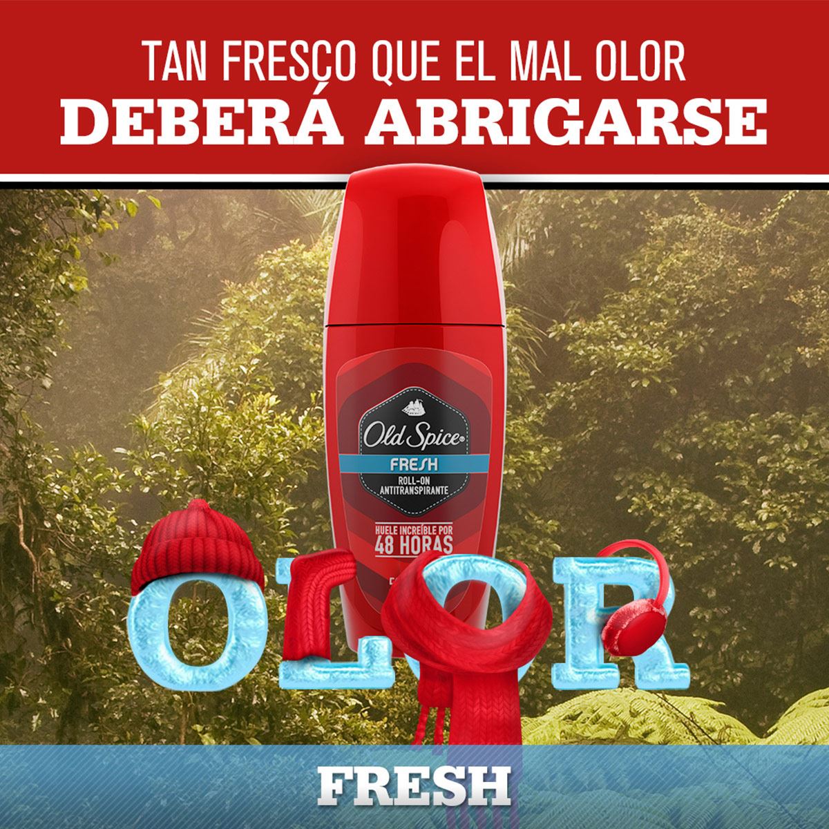 Desodorante Old Spice Roll On Hom Fresh 50 ml