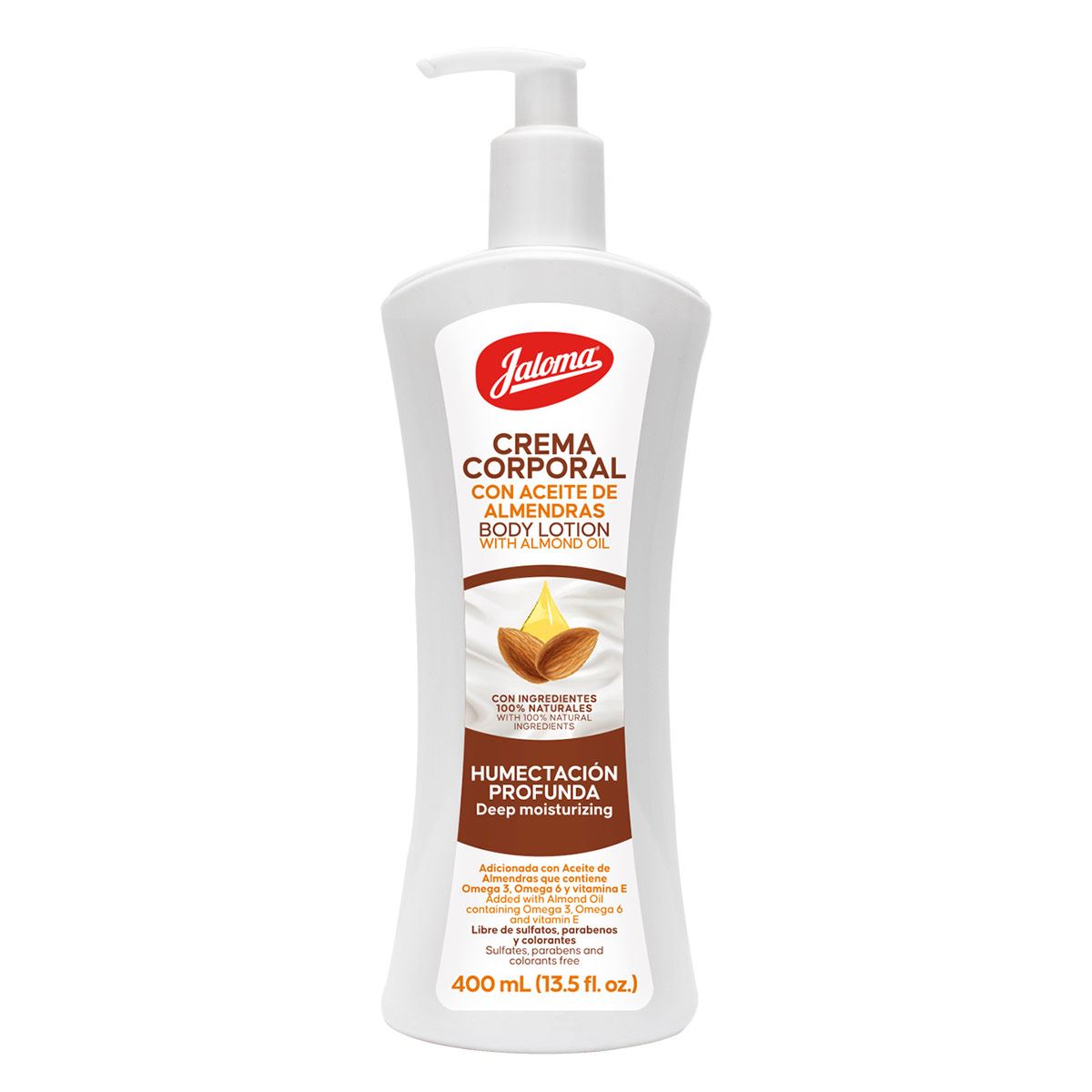Crema Corporal de Almendras 400 ml