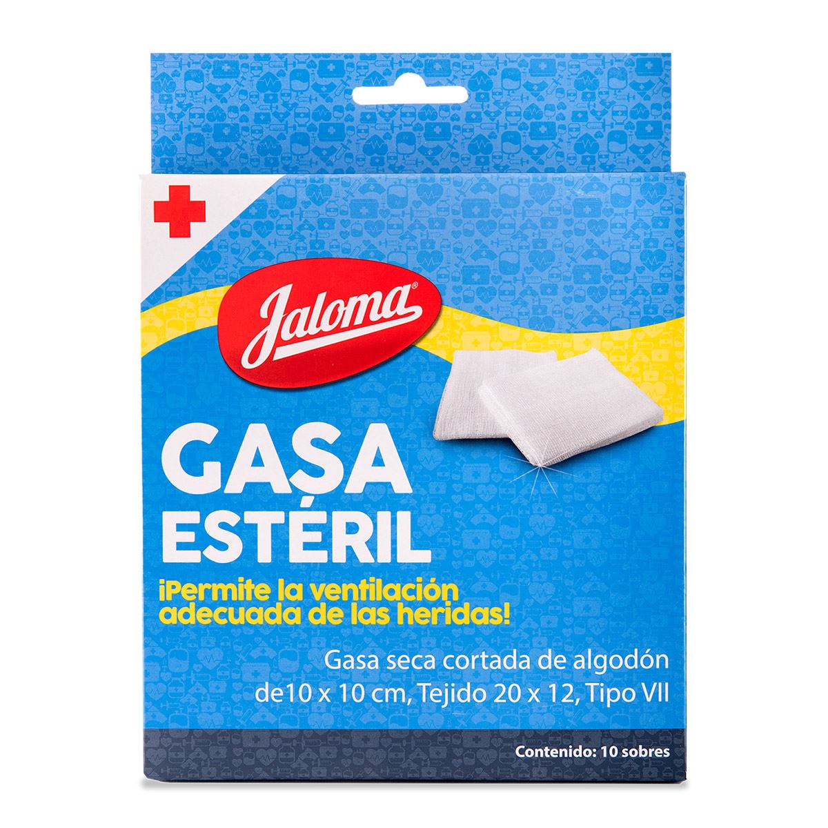 Gasa 10x10 cm caja 10 sobres