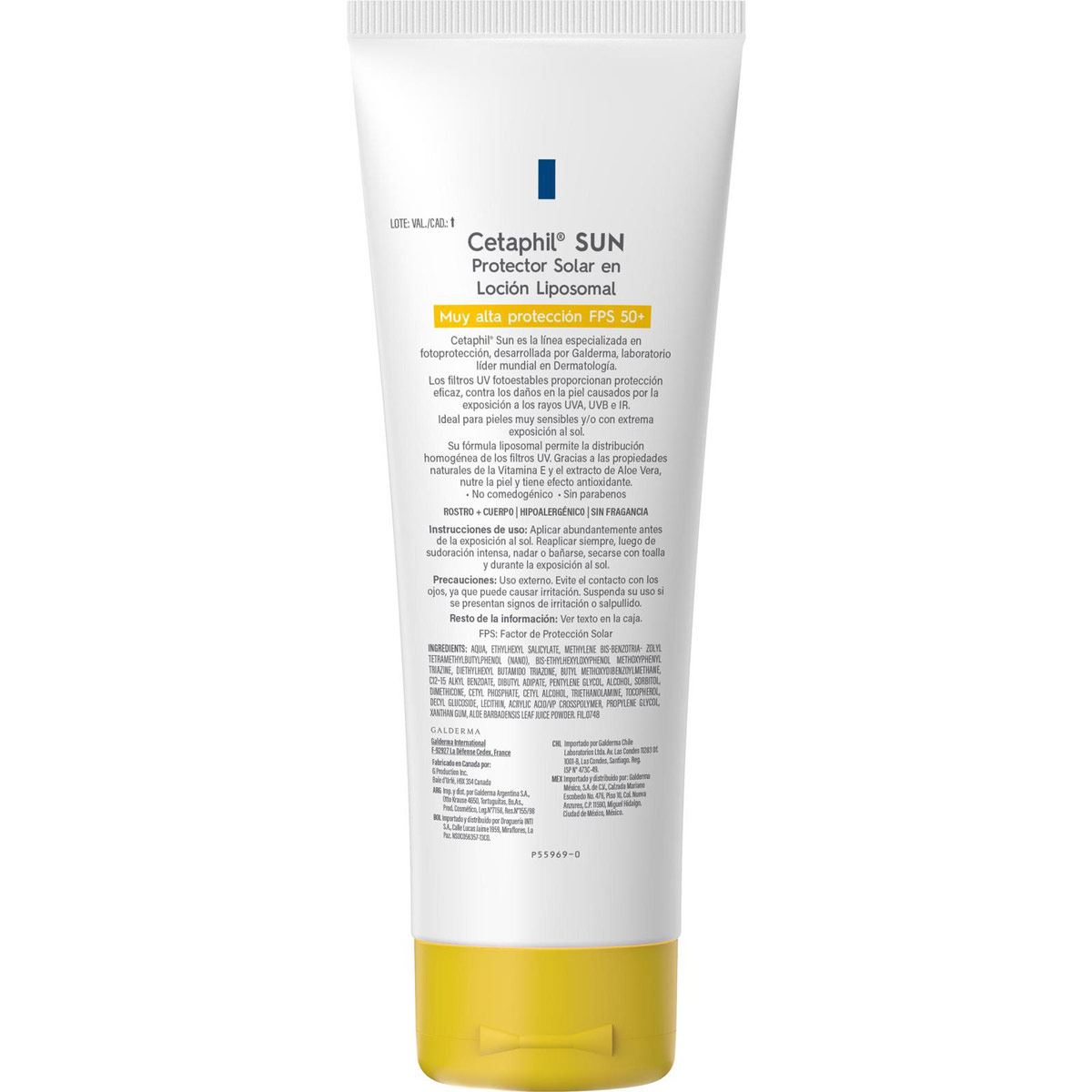 Cetaphil Sun FPS 50+ Protector Solar en Loción Liposomal 100ml