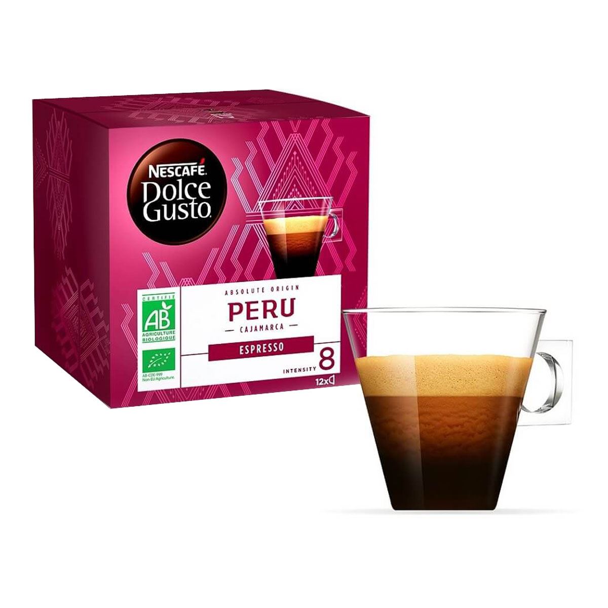 NESCAFÉ® Dolce Gusto Espresso Perú caja 12 cápsulas