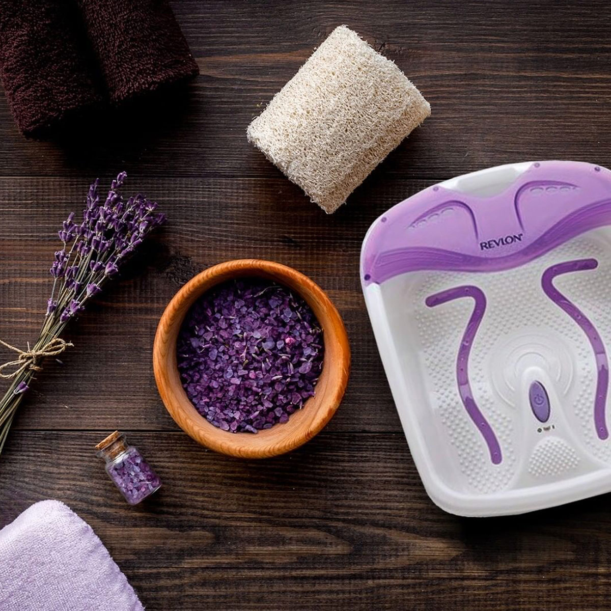 Tina De Burbujas Para Pies Revlon