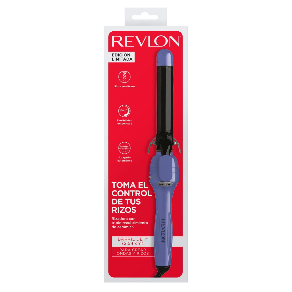 Rizadora Morada Ceramica Revlon