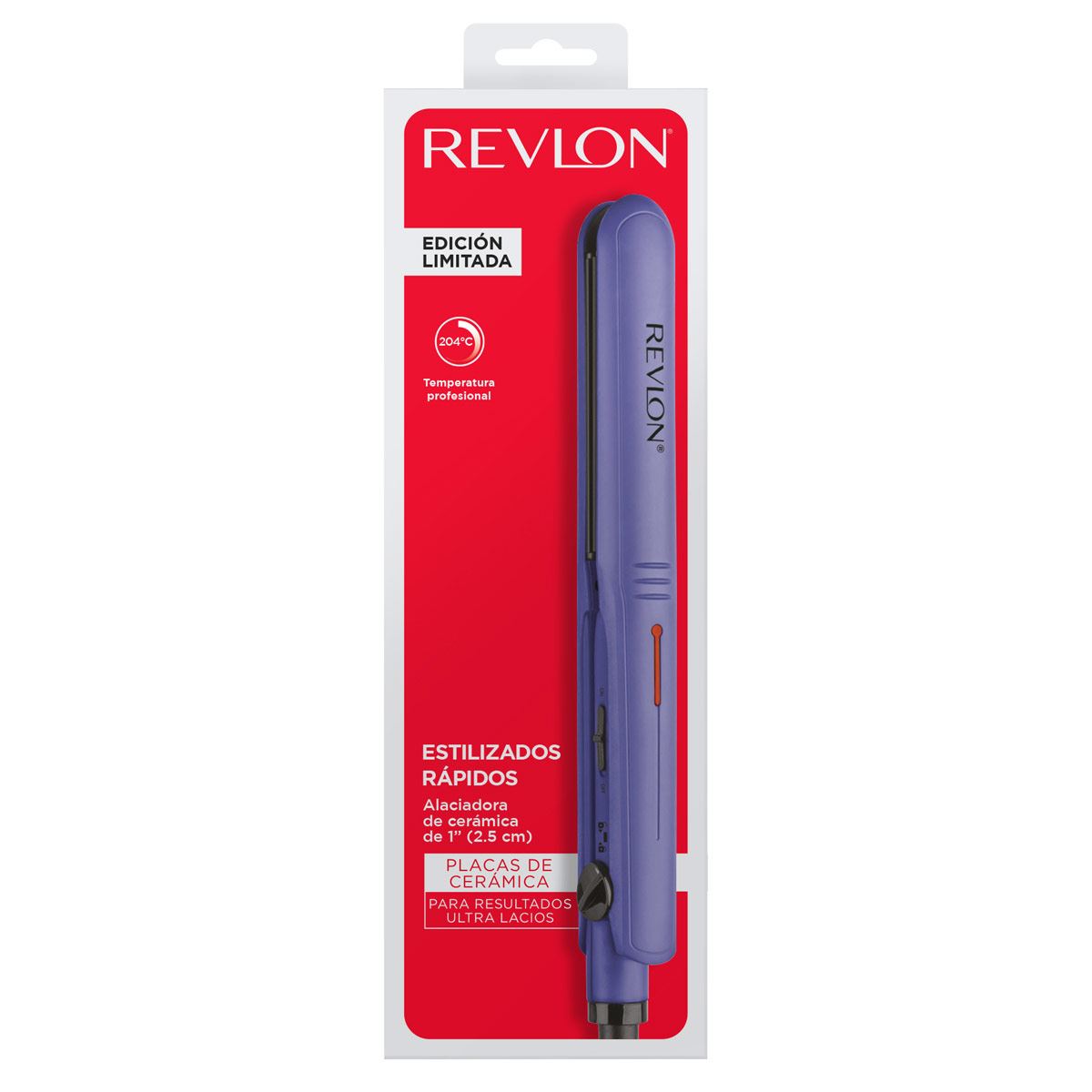 Alaciadora Morada Ceramica Revlon