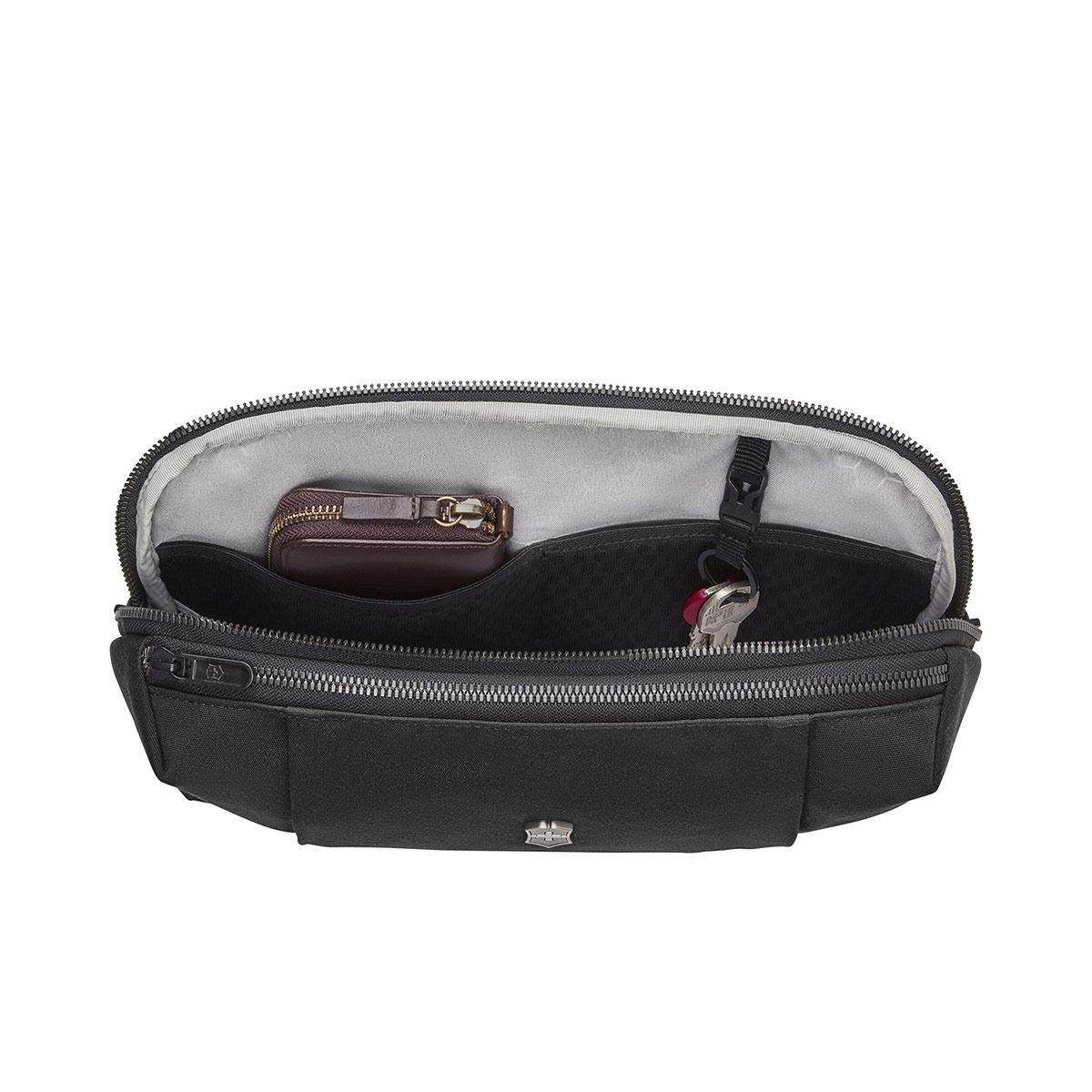 Cangurera Victorinox de Lujo Negra