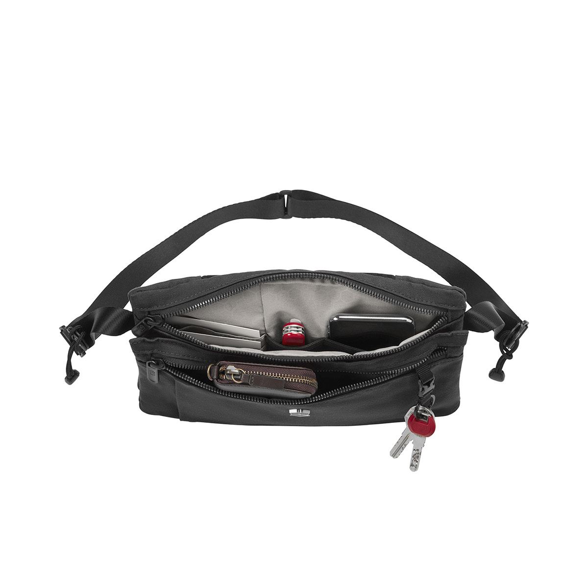 Bolso Victorinox Cruzado Compacto Negro