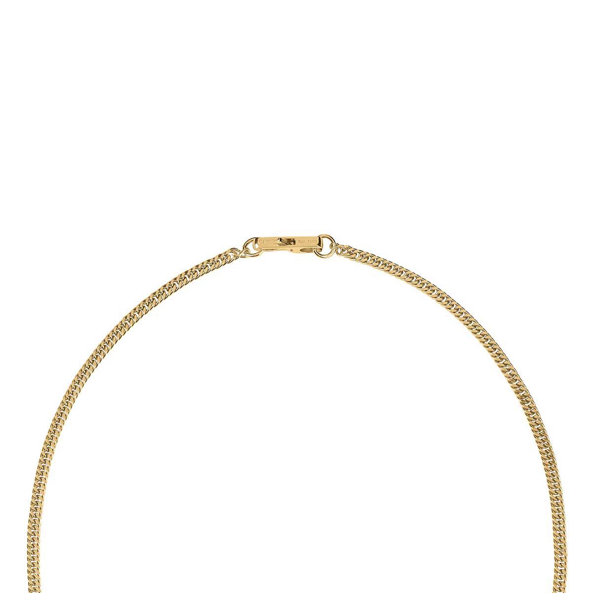 Collar Guess Caballero My Chains De Acero Inoxidable En Tono Oro
