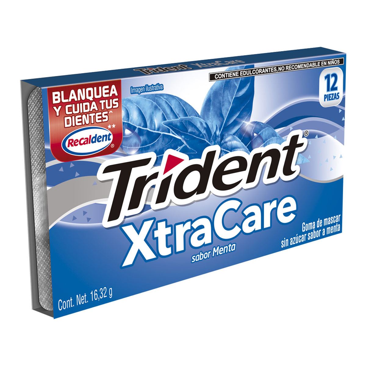 Chiclets Trident Ment.Xtracare