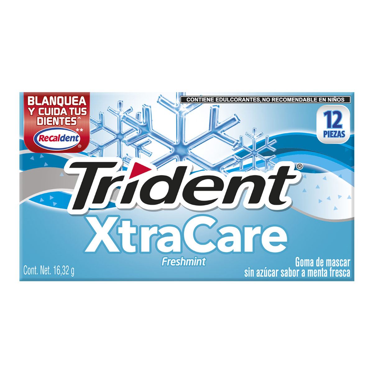 Chiclets Trident Freshm.Xtrac