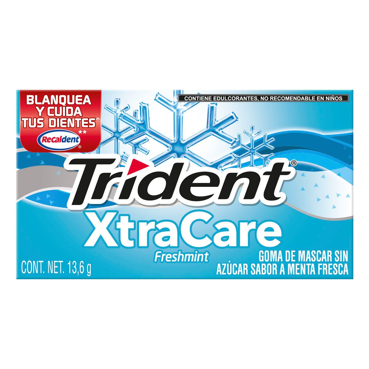 CHICLES TRIDENT FRESHM.XTRAC