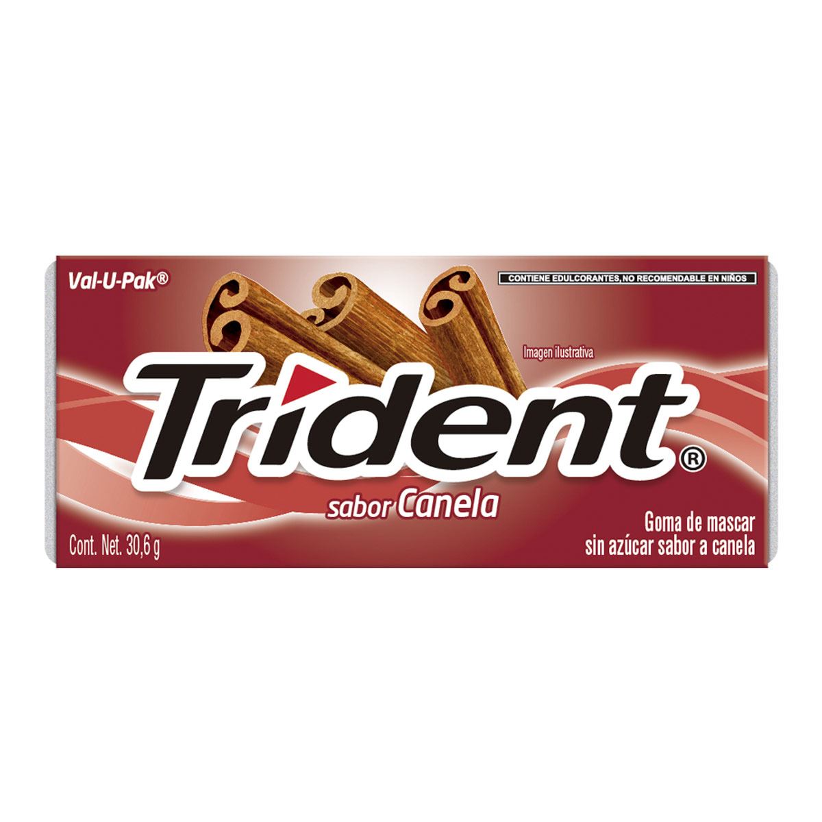 Chicles Trident Canela